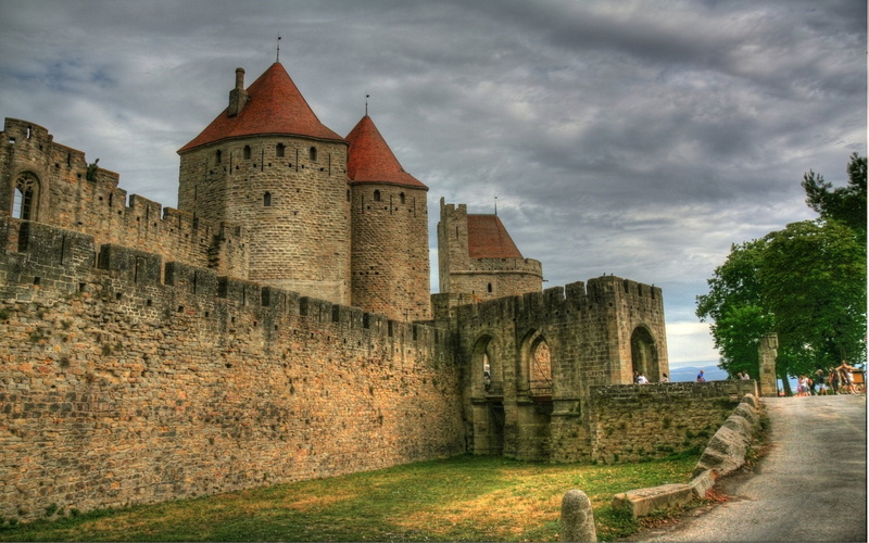 Castles, 1080P, Carcassonne