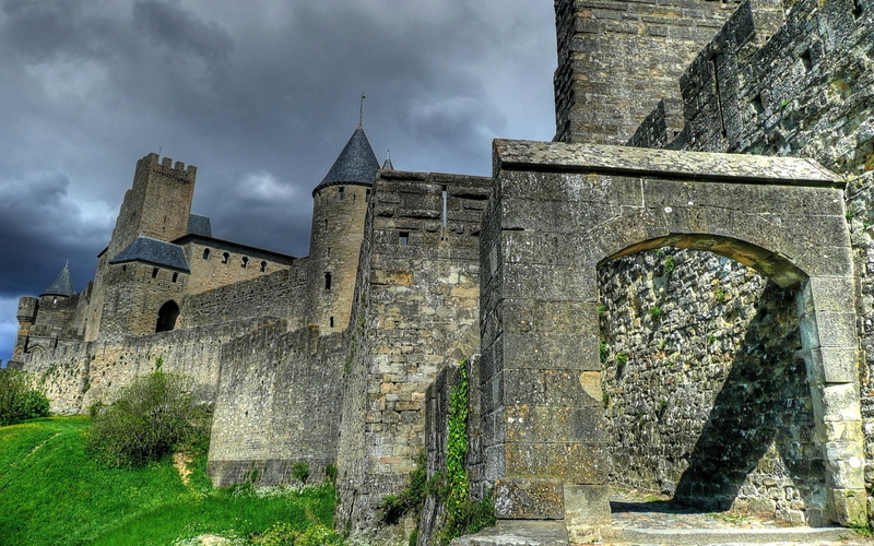 Carcassonne, 1080P, Castles