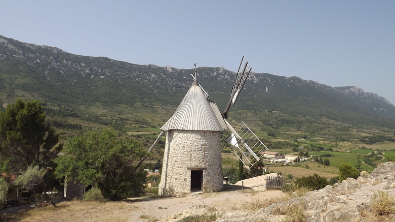 building exterior, belief, cathar country, sky, plant, environment, architecture, 4K, travel, Mill, travel destinations, outdoors, Cathar, land, day, no people