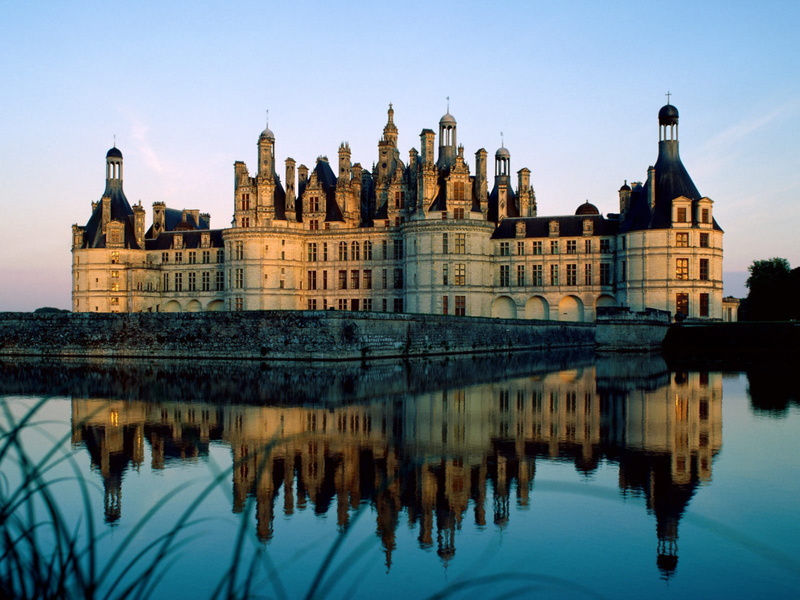 chateau, 720P, chambord, france, de