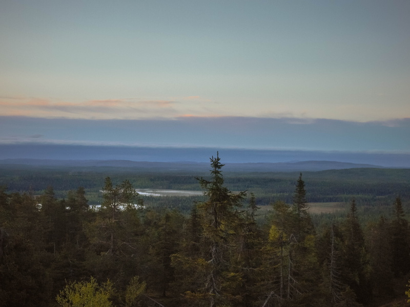 sunset, land, beauty in nature, idyllic, midnight sun, landscape, mountain, non-urban scene, nature, day, tranquil scene, kuusamo, view, outdoors, lapland