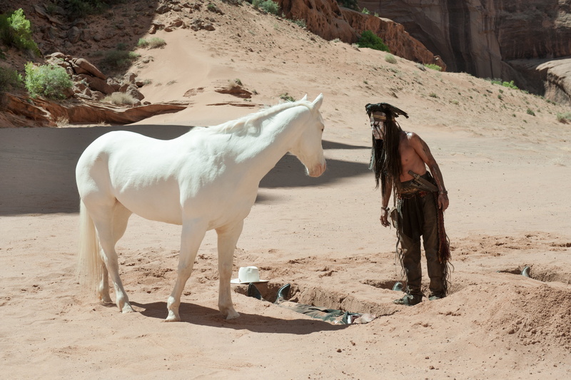 2013, 4K, depp, ranger, lone, film, horse, indian, johnny