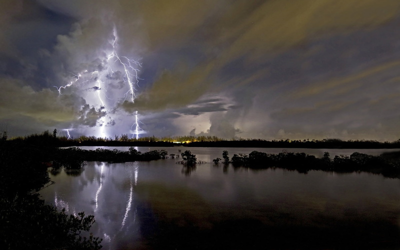 category, thunderstorm, elements, white, scenics, outdoors, water, reflection, lake, clouds, illuminated, beauty In Nature, outlines, sky, no People, lightning