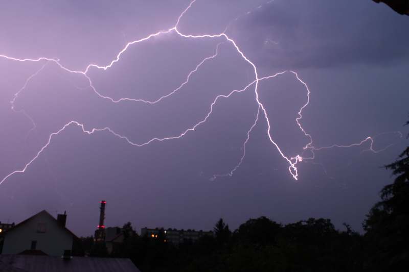 outdoors, power in nature, poland, warning sign, building exterior, 4K, panorama, before the storm, landscape, clouds, communication, electricity, category