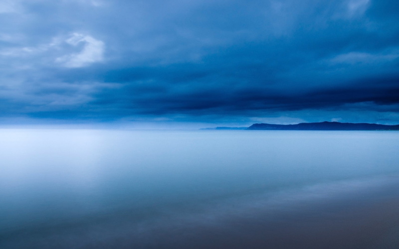 no people, idyllic, water, nature, scenics - nature, tranquility, day, softness, Clouds, Sky, cloud - sky, horizon, tranquil scene, outdoors, Blue, beauty in nature