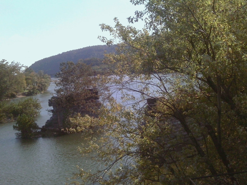 river, rivers, merges, hd, Trees, Blue, 1080P, potomac, art, water, nature