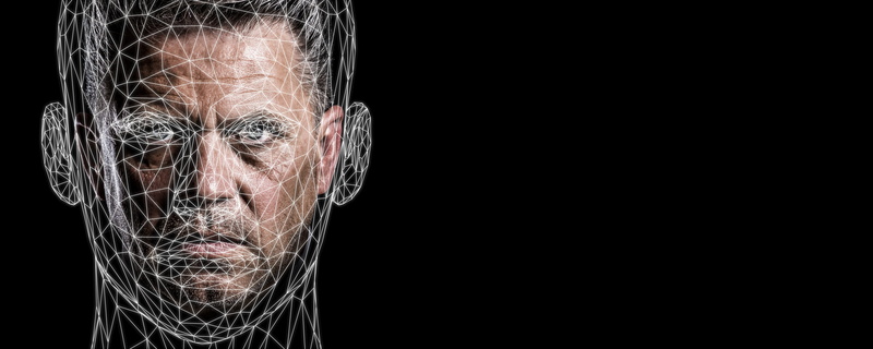 copy space, information, front view, adult, technology, mature adult, code, abstract, digitization, men, close-up, human, body part, human hair, portrait
