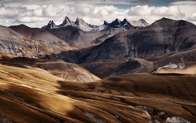 ladakh Region, beauty In Nature, no People, himalayas, mountain Peak, geology, snowcapped mountain, environment, sunset, tibet, snow, nature, journey, mountain