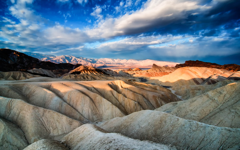 scenics, beige, ladakh Region, hills, white, mountain, outdoors, brown, sky, blue sky, jpg, desert, blue, landscape, Death Valley, Badlands, 4K, sunset
