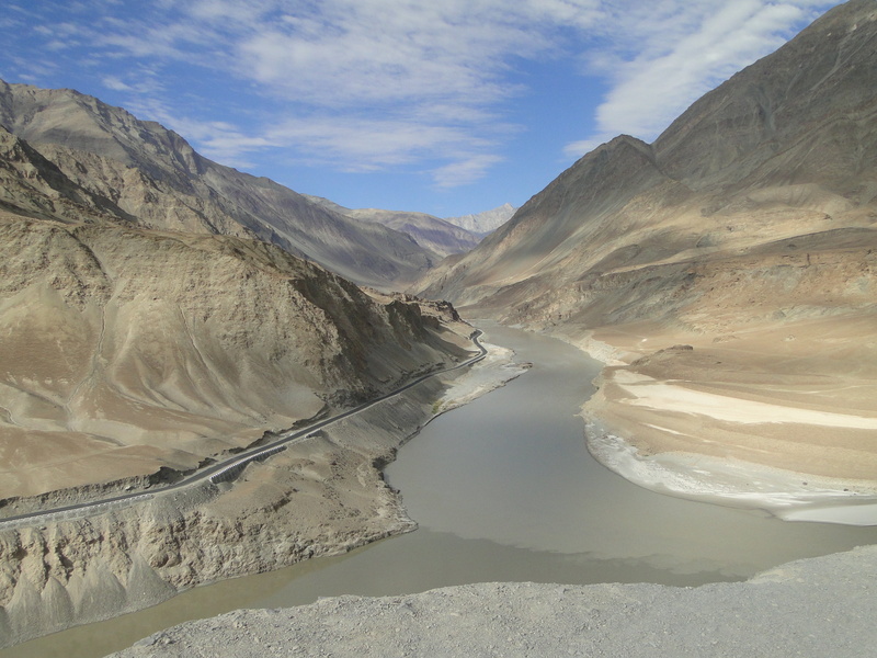 day, environment, idyllic, tranquil scene, beauty in nature, mountain, landscape, no people, mountain range, indus river, ladakh Region, ladakh, tranquility