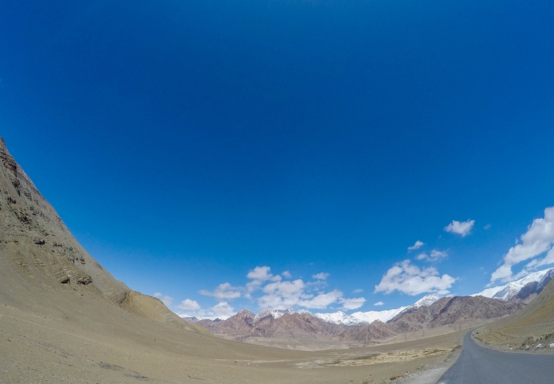 tranquil scene, beauty in nature, copy space, climate, asian, snow, travel, tranquility, non-urban scene, leh Village, land, day, himalayas, tibet, 2K
