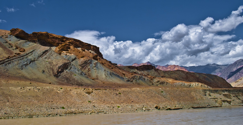 lake, beauty In Nature, rock, scenery, Clouds, outdoors, Landscape, desert, scenics - nature, outdoor, india, ladakh, ladakh Region, tourism, non-urban scene