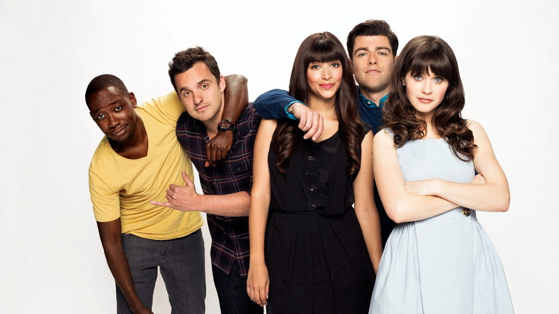Schmidt (New Girl), Max Greenfield, New Girl, Nick Miller, Cece Parekh, 1080P, Hannah Simone, TV Show, Lamorne Morris 	Lamorne Morris, Zooey Deschanel