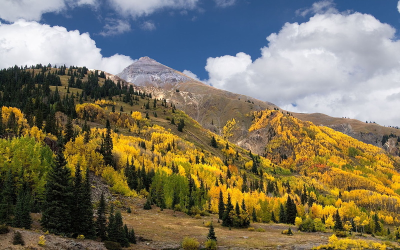 mountains, san, colorado, 1080P, colors, juan, autumn