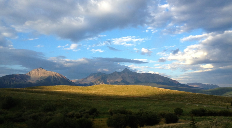 san juan mountains, mountain range, scenics - nature, land, travel destinations, environment, Colorado, sky, beauty in nature, cloud - sky, above, tranquility