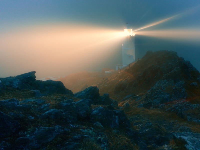 sea, renewable energy, built Structure, nature, sunset, beauty In Nature, illuminated, blue, sunbeam, technology, fuel and power generation, scenics, rock
