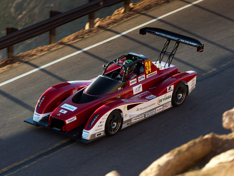 1080P, mitsubishi, peak, pikes, race, 2013, electric, racing, miev, evolution