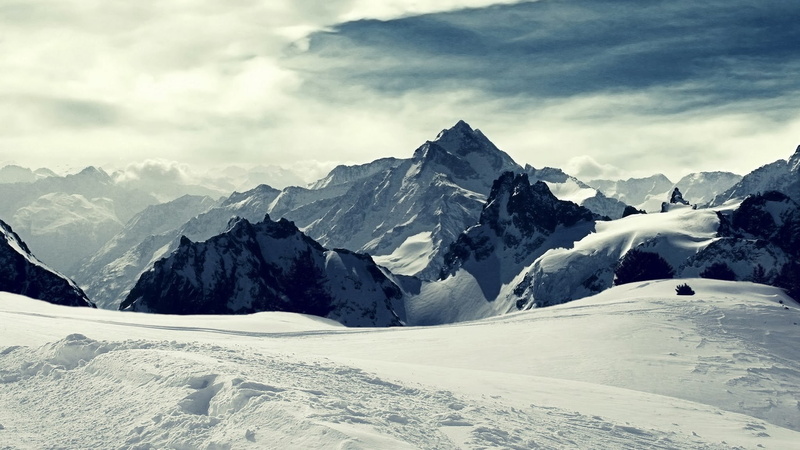 Switzerland, titlis, 1080P, landscape, snow, mountains, winter, nature
