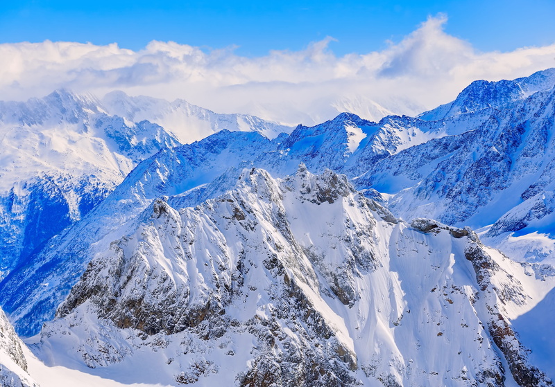 formation, alpine, covered, mountain range, snow, sky, scenics - nature, swiss alps, cloud - sky, winter, blue, europe, summit, bern, travel, tranquil scene