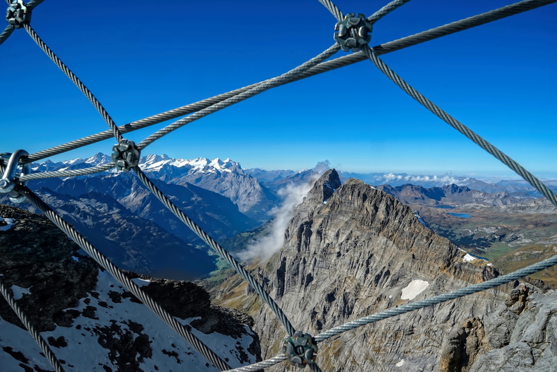 steel, mountain range, landscape, snowcapped mountain, formation, switzerland, protection, outdoors, winter, cloud, rock, environment, tranquility, no people