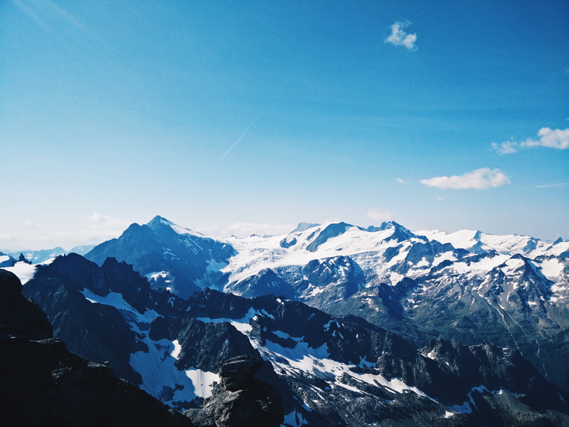 landscape, mountain range, scenics - nature, gadmen, snow, no people, titlis, beauty in nature, tranquility, winter, day, tranquil scene, blue, cold temperature