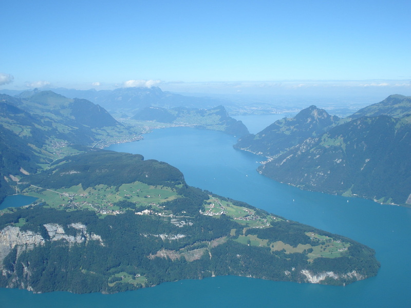 idyllic, non-urban scene, waters, land, summer, 2K, inner switzerland, fronalpstock, nidwalden, panorama, central, sky, mountains, obwalden, tranquility