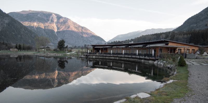 european Alps, pond, travel destinations, south tyrol, house, sand in taufers, mountain range, near, tranquility, ahrntal valley, architecture, brown, bank