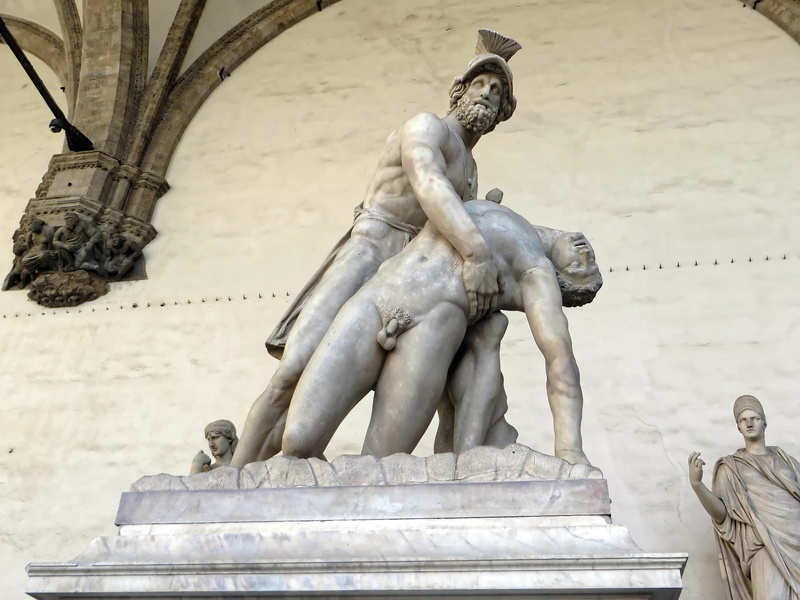 carving - craft product, day, male likeness, craft, no people, low angle view, creativity, art and craft, angel, monument, representation, tuscany, giambologna