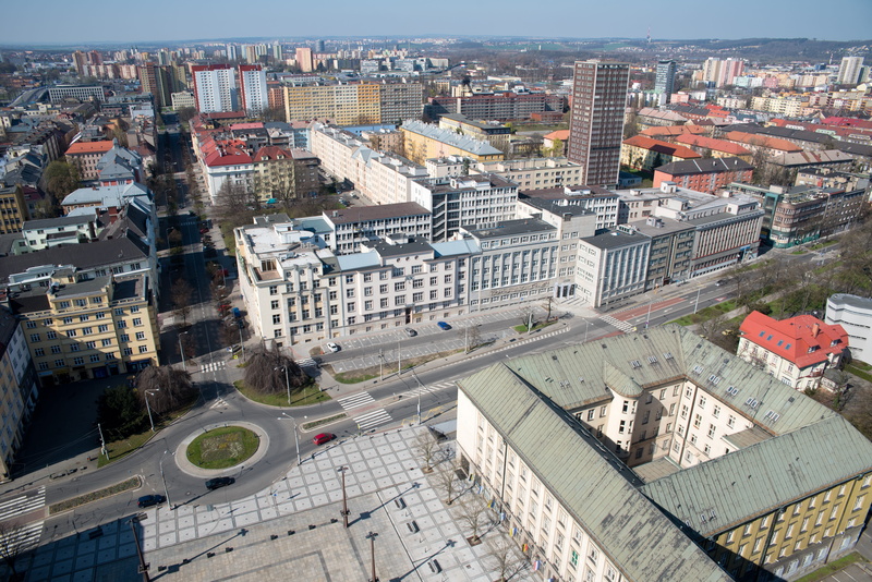 ostrava lookout, City, architecture, aerial view, cityscape, Ostrava, building exterior, 5K, no people, urban general views, road, nature, motor vehicle