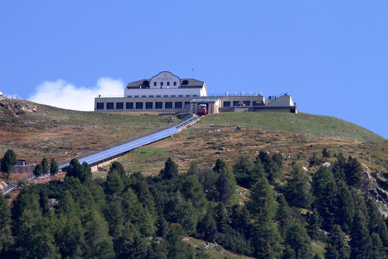 engadin, building exterior, muottas, svizzera, tree, building, built structure, graubünden, outdoors, the past, nature, switzerland, day, funicular railway