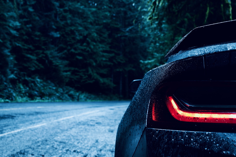 landscape, night, wilderness, street, motor vehicle, mountain ridge, road trip, path, no people, light, transportation, wild life, camaro, road, focus on foreground