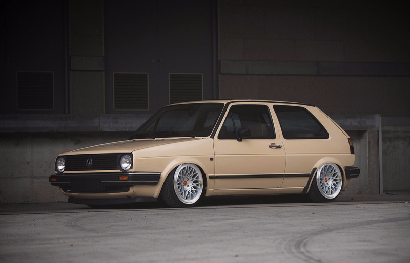 volkswagen, Golf, tunig, VAG, vw, mk2, stance, 1080P, tuning