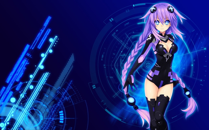 video, anime, games, neptune, girls, 1080P, neptunia, mk2, hyperdimension
