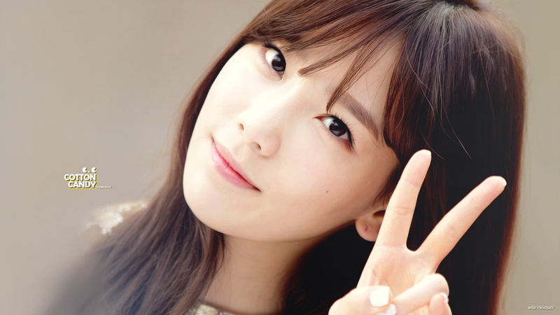 portrait, young adult, long hair, hair, bangs, adult, SNSD, close-up, headshot, women, kim taeyon, contemplation, Girls Generation, Asian, brown hair, straight hair
