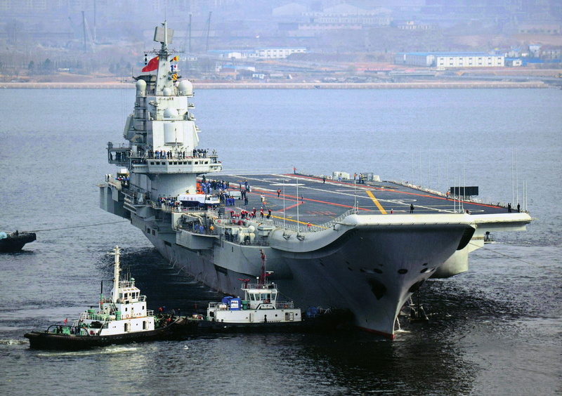 leaving, aircraft carrier, industry, day, 1080P, cruise ship, water, travel, shipping, nature, transportation, business, waterfront, military, mode of transportation
