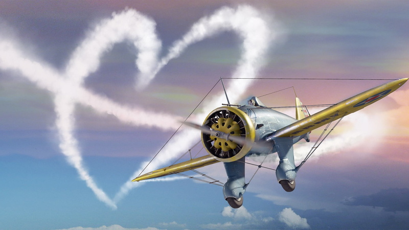 airshow, blue, military, on the move, monoplane, mode of transportation, technology, 1080P, vapor trail, flying, plane, gray, military airplane, nature