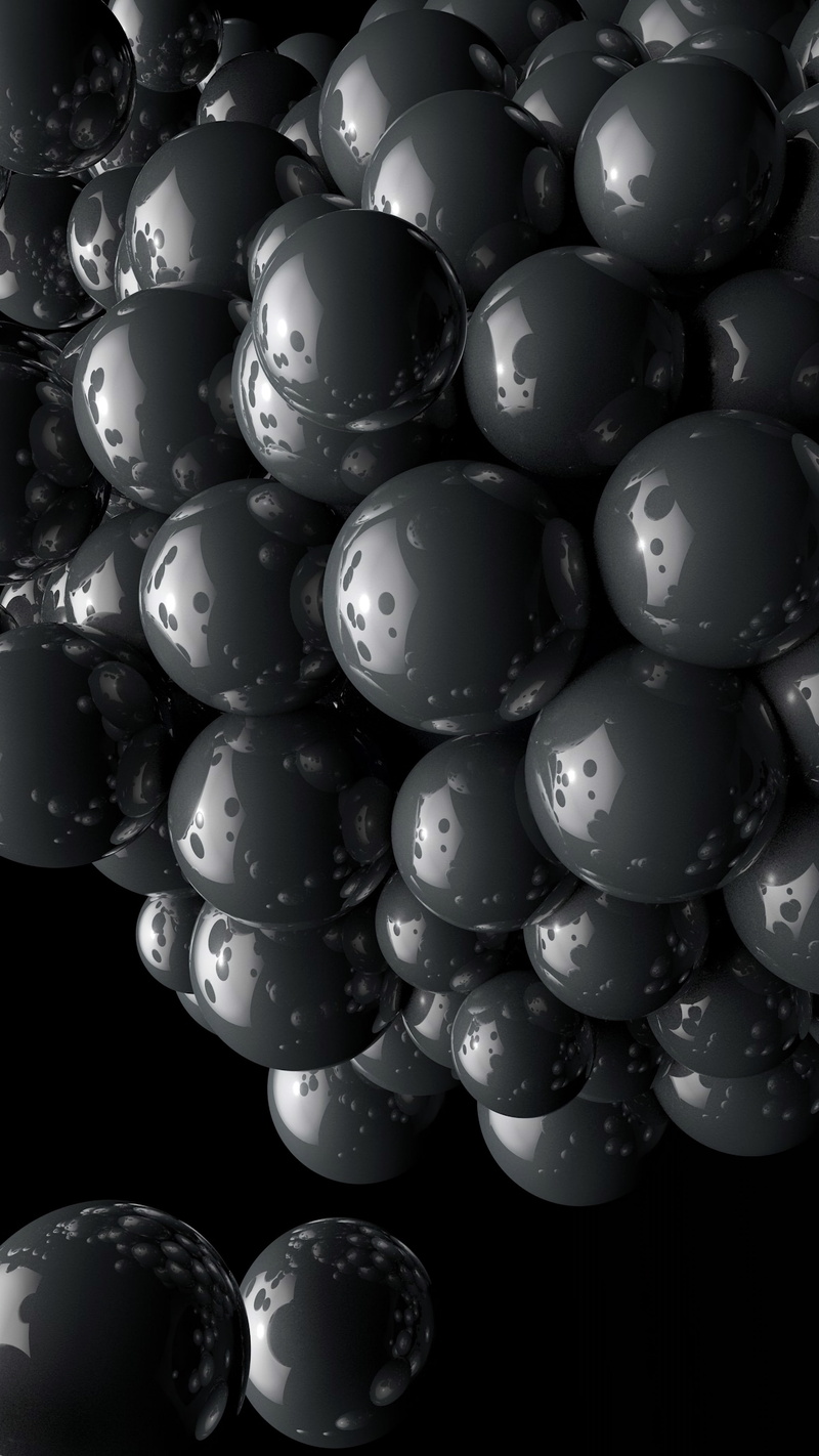 gray, 4K, balls, cluster, compound, magnet