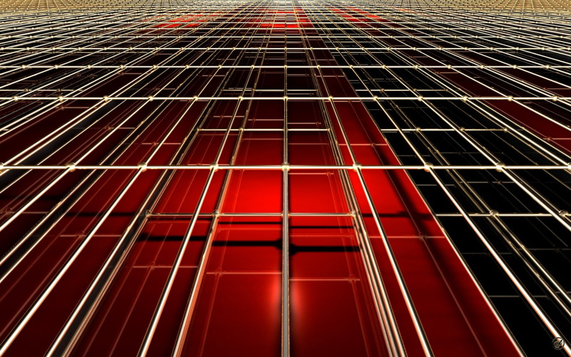 mesh, reflection, surface, close-up, modern, musical instrument string, business, outdoors, architecture, gray, skyscraper, low angle view, red, 1080P