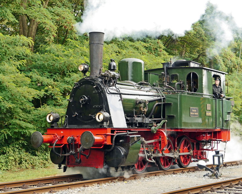 operational, train, public transportation, restored, train - vehicle, t 3, railway, t3, waldbröl, track, oldtimer, plant, railroad track, rail transportation