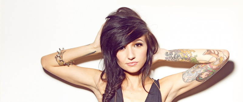 young adult, adult, indoors, hair, beautiful woman, portrait, front view, ultrawide, beauty, one person, long hair, 2K, women, hairstyle, brown hair, tattoo