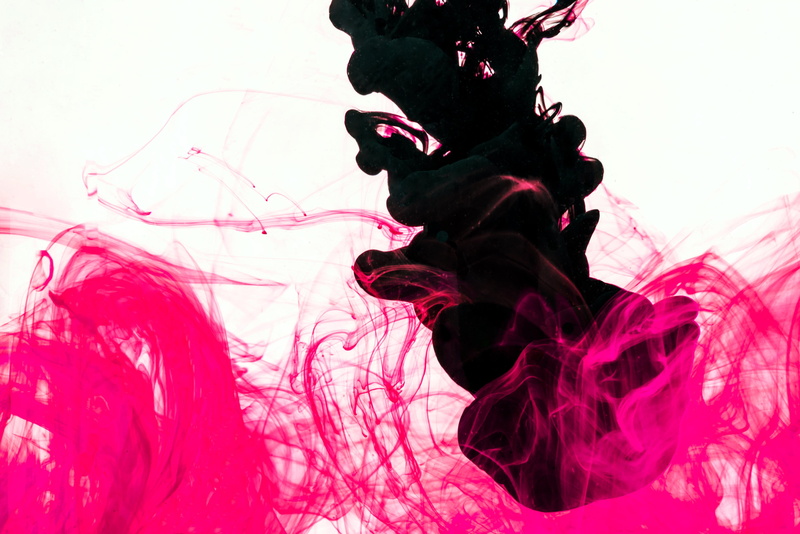 pattern, nature, red, 4K, multi colored, Textures, water, pink color, paint, photo, Abstract, pink, white background, ink, Creative, mixing, flowing, dye
