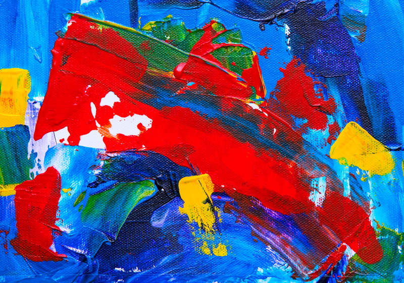 pattern, modern art, close-up, painted image, poster, vibrant color, full frame, red, textured effect, abstract, brush stroke, studio shot, paintings, textured