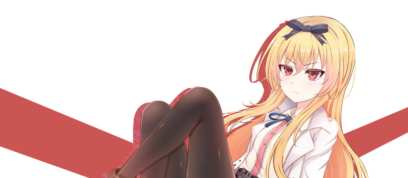 Long Hair, Girl, Red Eyes, 5K, Anime, Arifureta Shokugyou de Sekai Saikyou, Blonde, Yue (Arifureta Shokugyou de Sekai Saikyou)