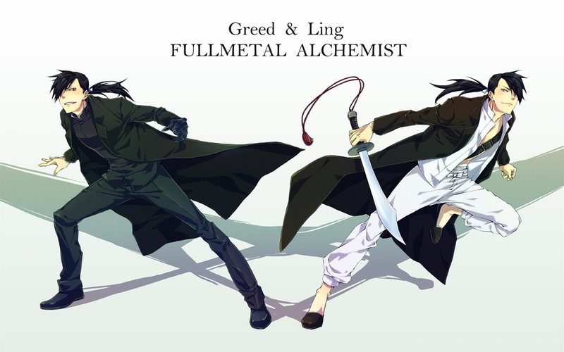 alchemist, fma, Fullmetal Alchemist, metal, x, greed, art, fullmetal, hd, ling, full, 720P, anime, Ling Yao, yao