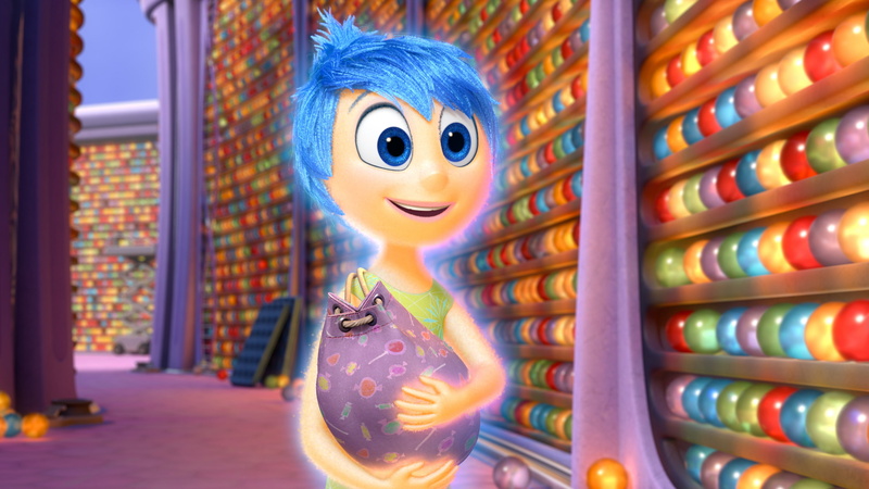joy, inside, cartoon, best movies of 2015, character, 4K, Inside out
