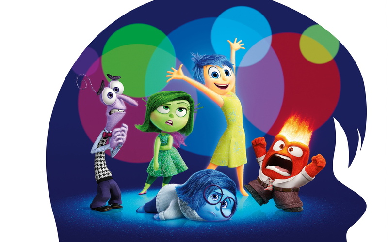 2015, Inside, Movie, 2K, Cartoon, Out