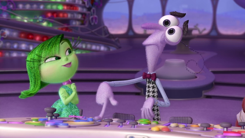 Disgust (Inside Out), Fear (Inside Out), Inside Out, 1080P, Movie