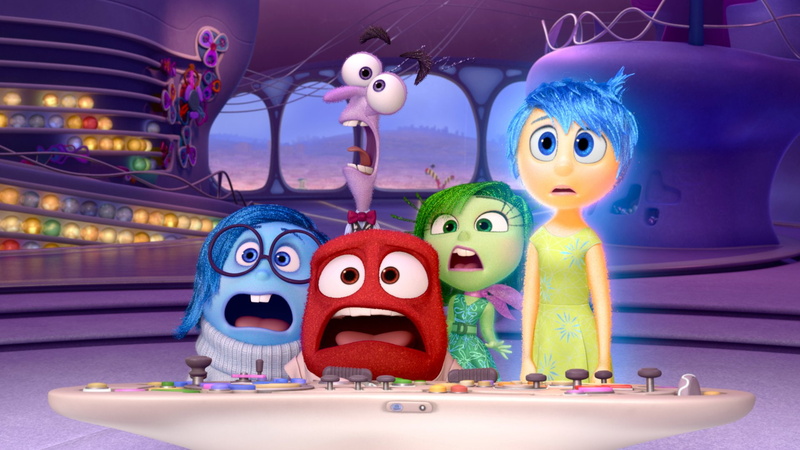 Anger (Inside Out), Inside Out, Sadness (Inside Out), Joy (Inside Out), Movie, Fear (Inside Out), 1080P, Disgust (Inside Out)