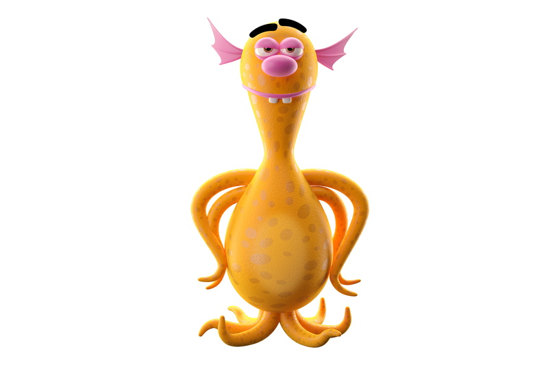 monster, character, 5K, cute, funny