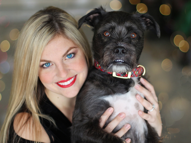 pet owner, headshot, canine, one person, furry, smile, people, white, mammal, smiling, caucasian Ethnicity, schnauzer, terrier, girl and dog, companion